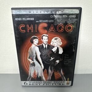Chicago (DVD, 2003, Widescreen) Renee Zellweger, Catherine Zeta-Jones
